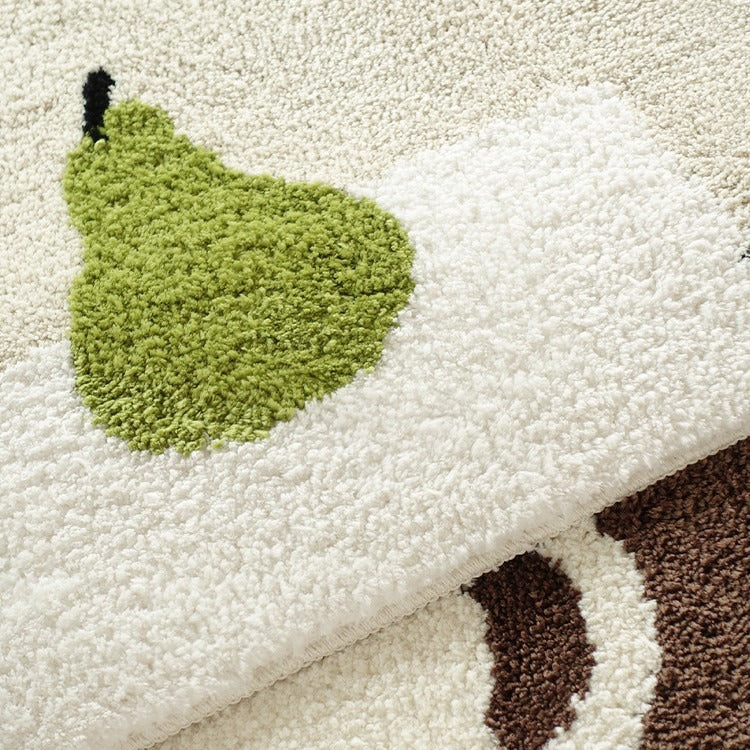 Green Pear Bath Mat Collection