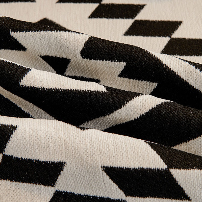 Monochrome Tribal Sofa Cover