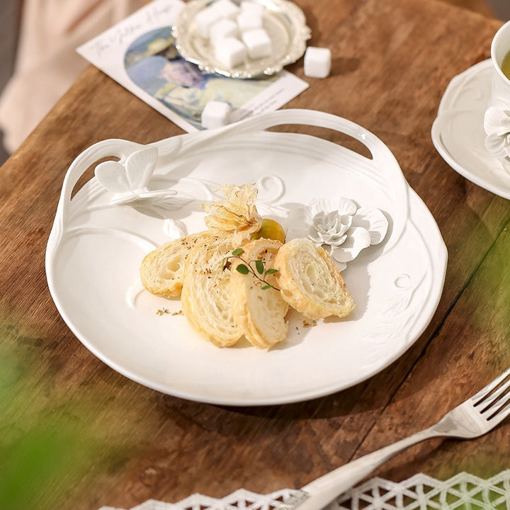 Dancing Garden Embossed Dinning Collection