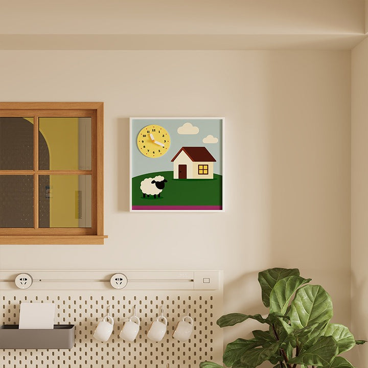 Field Stroll Wall Clock