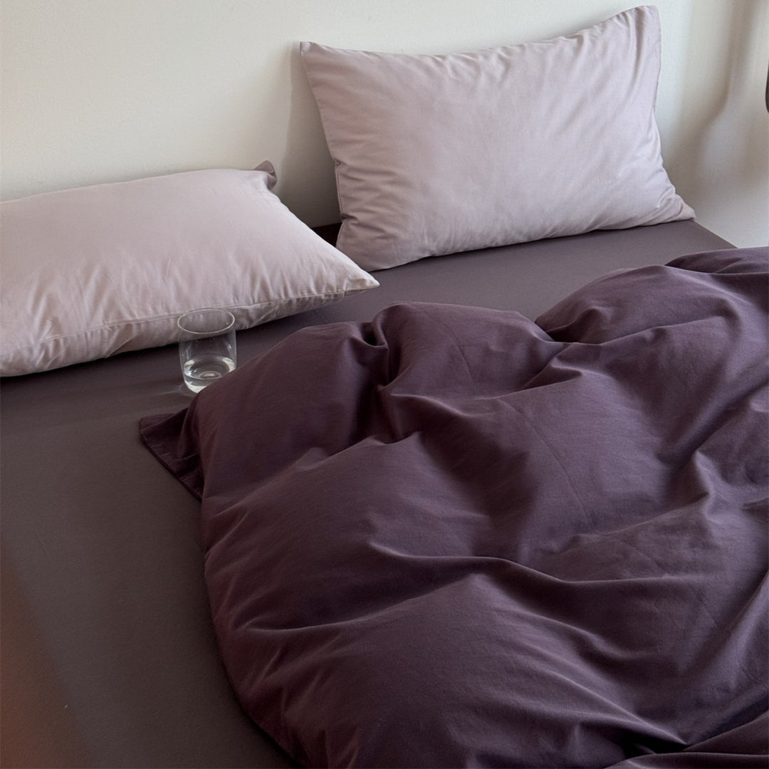 Purple Taro Milk Bedding Set
