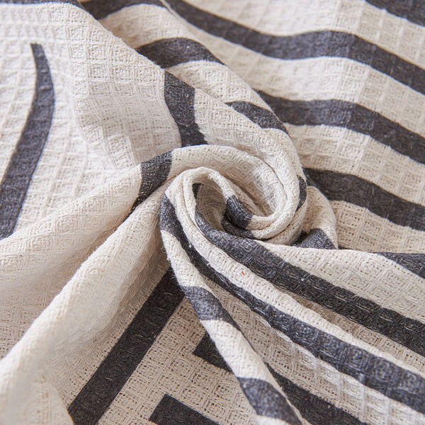 Patchwork Stripe Party Sofa Cover