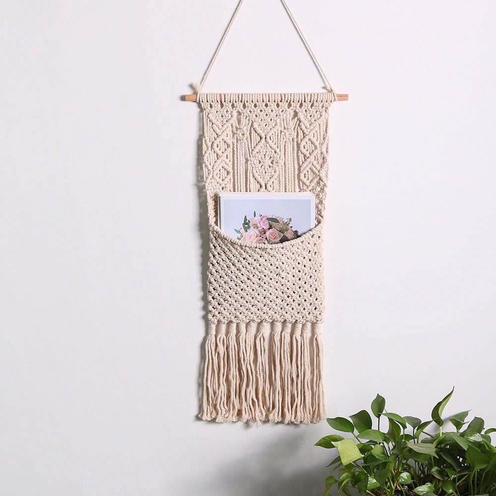 Pocket Macrame Hanging