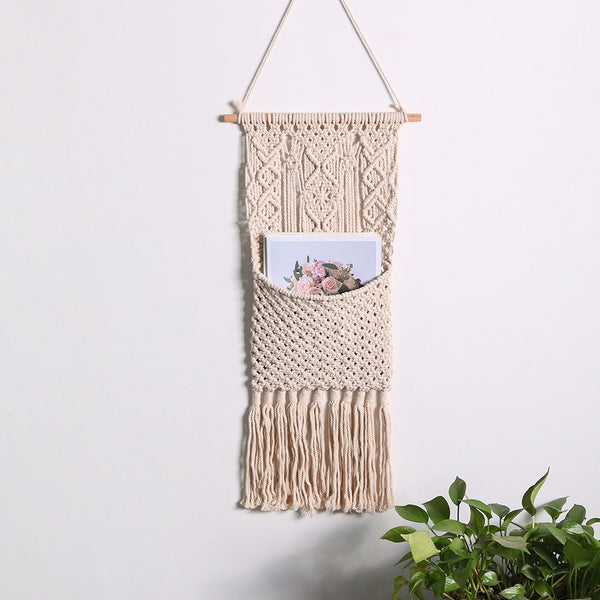 Pocket Macrame Hanging