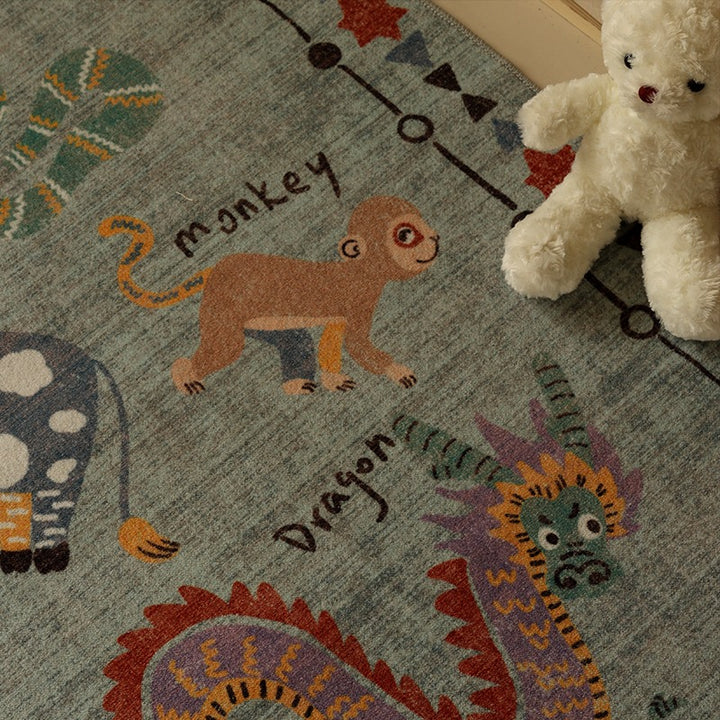 Lucky Zodiac Floor Mat