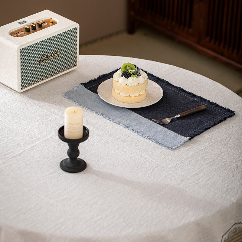 Patchwork Ramie Placemat Set