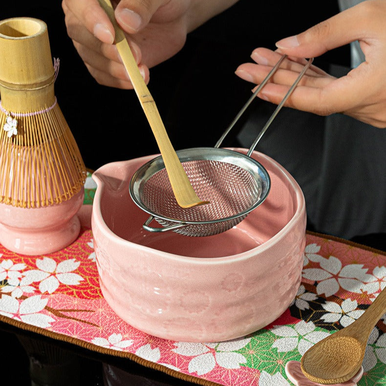 Chrysanthemum Matcha Luxury Set