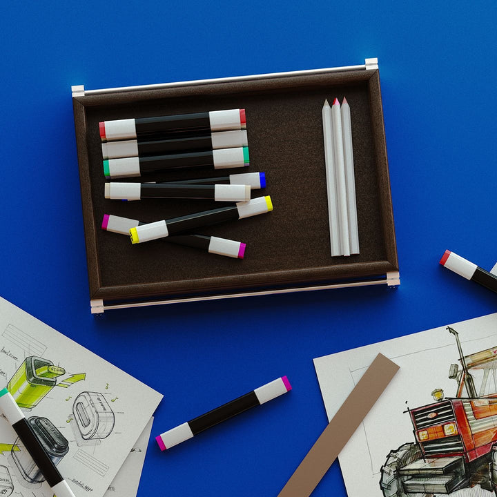 Industrial Wooden Tray