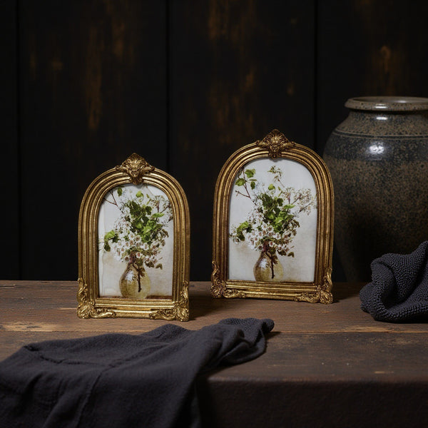 Golden Arch Ornate Frame Set