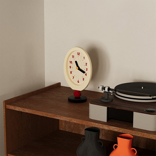Mid Century Vibe Desk Clock