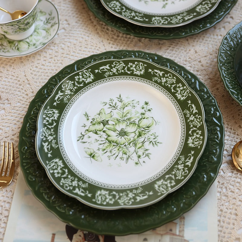 Green Garden Dinnerware