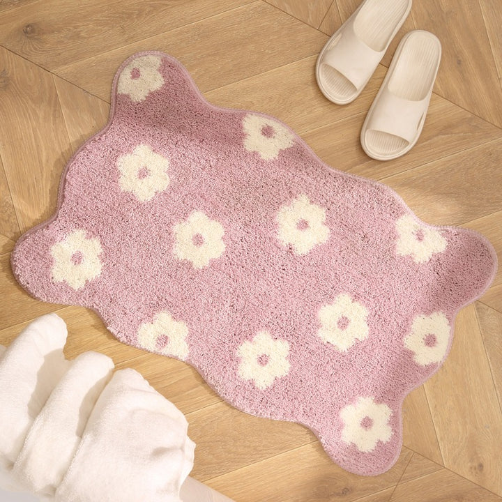 Pink Daisy Sea Rug