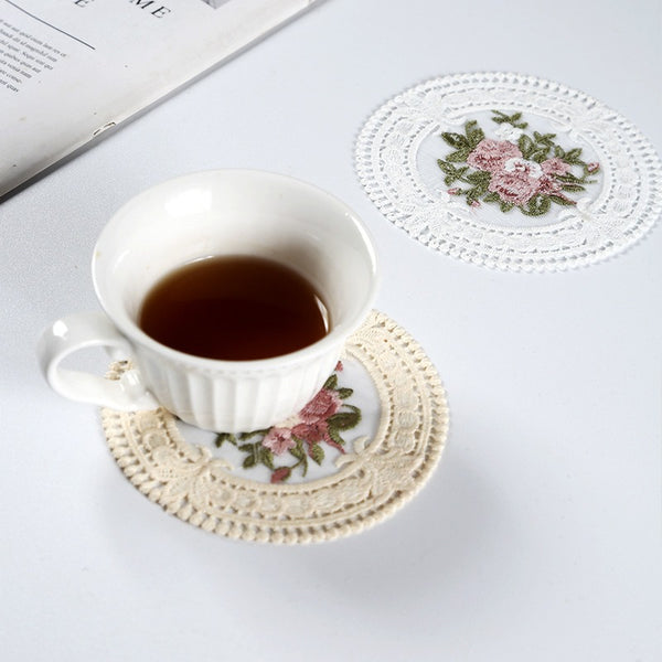 Rose Garden Coaster Set