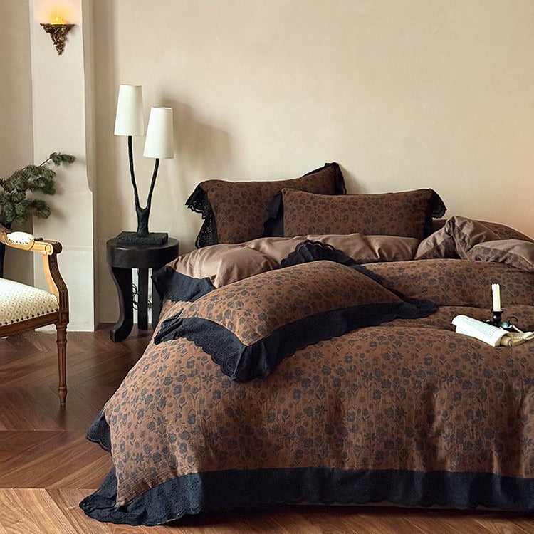 Black Secret Bedding Set