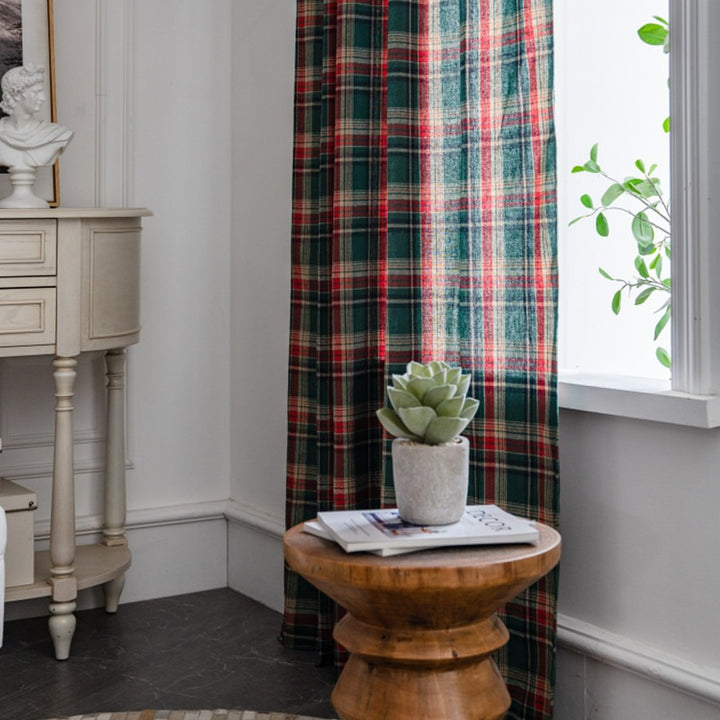 Rural Tartan Curtain