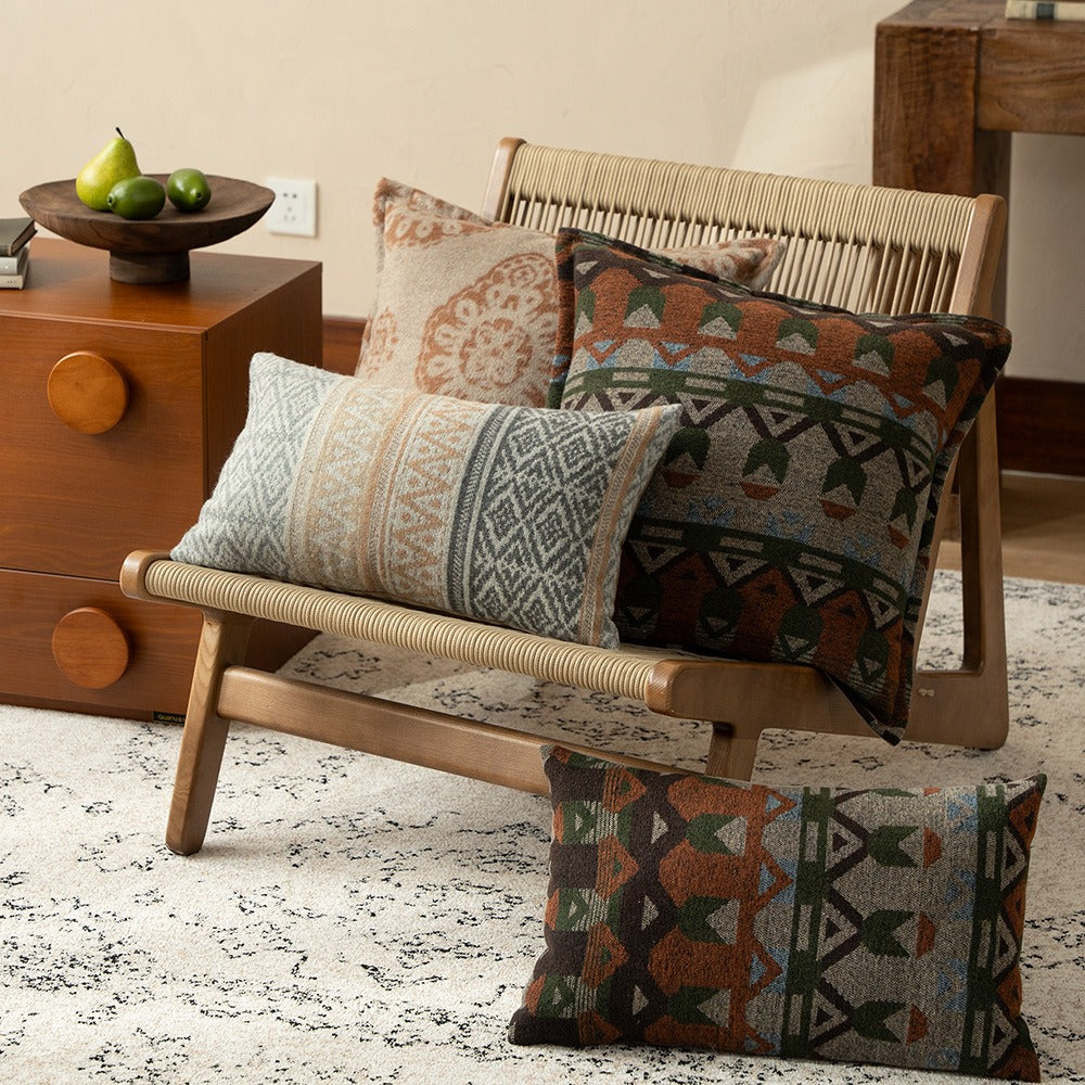 Retro Forest Hearth Cushion