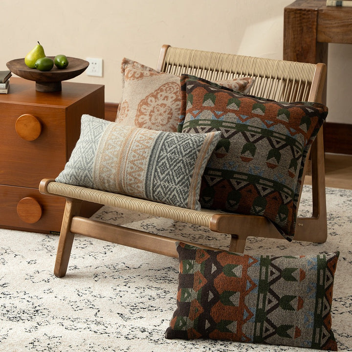 Retro Forest Hearth Cushion