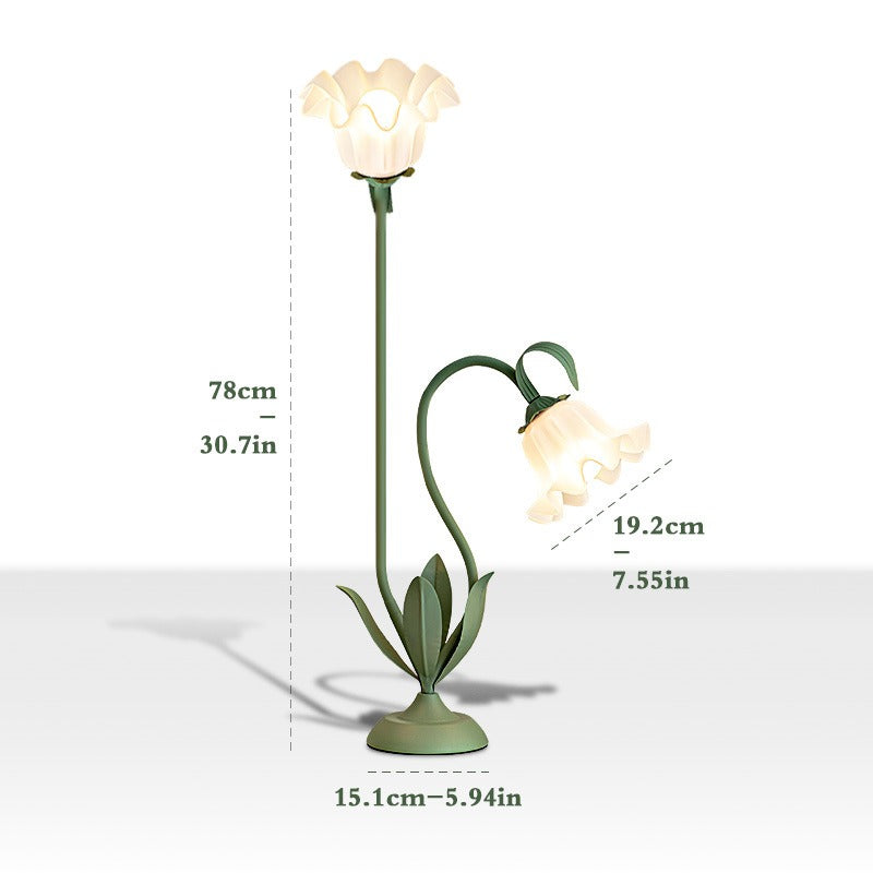 Twin Bloom Flex Silicone Table Lamp