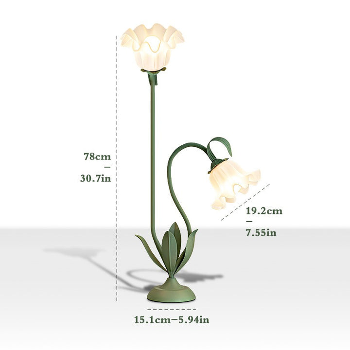 Twin Bloom Flex Silicone Table Lamp