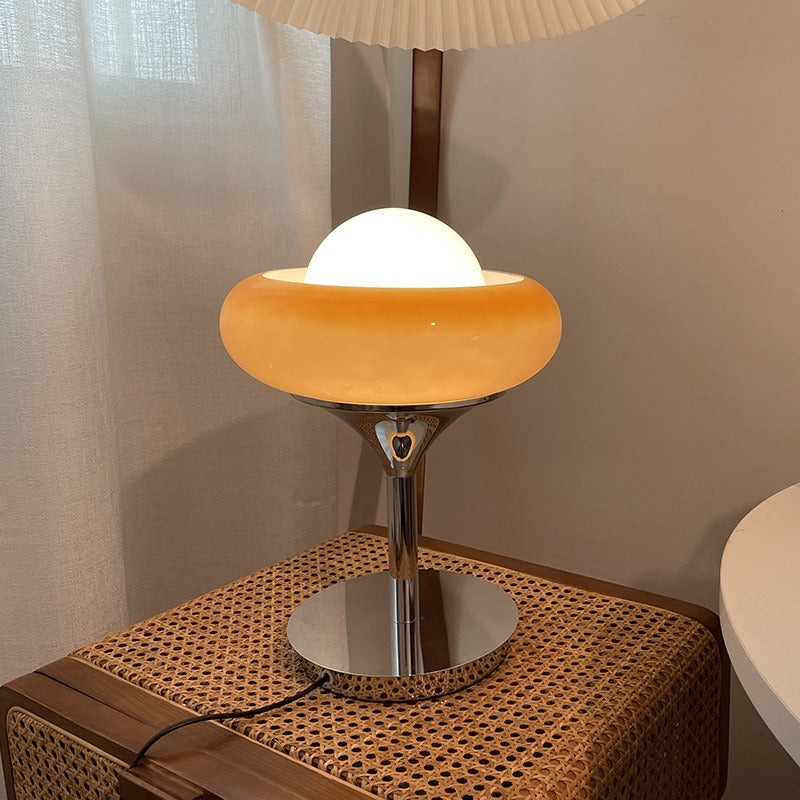 Vintage Egg Tart Table Lamp