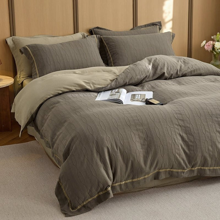 Sand Timber Diary Bedding Set