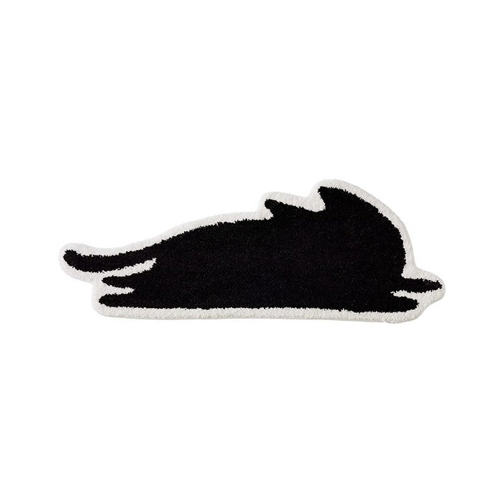 Shadow Stretch Cat Rug