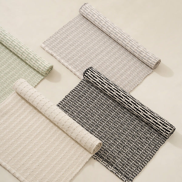 Rustic Weave Bath Mat