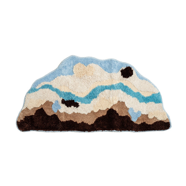 Cute Nature Scene Bath Mat