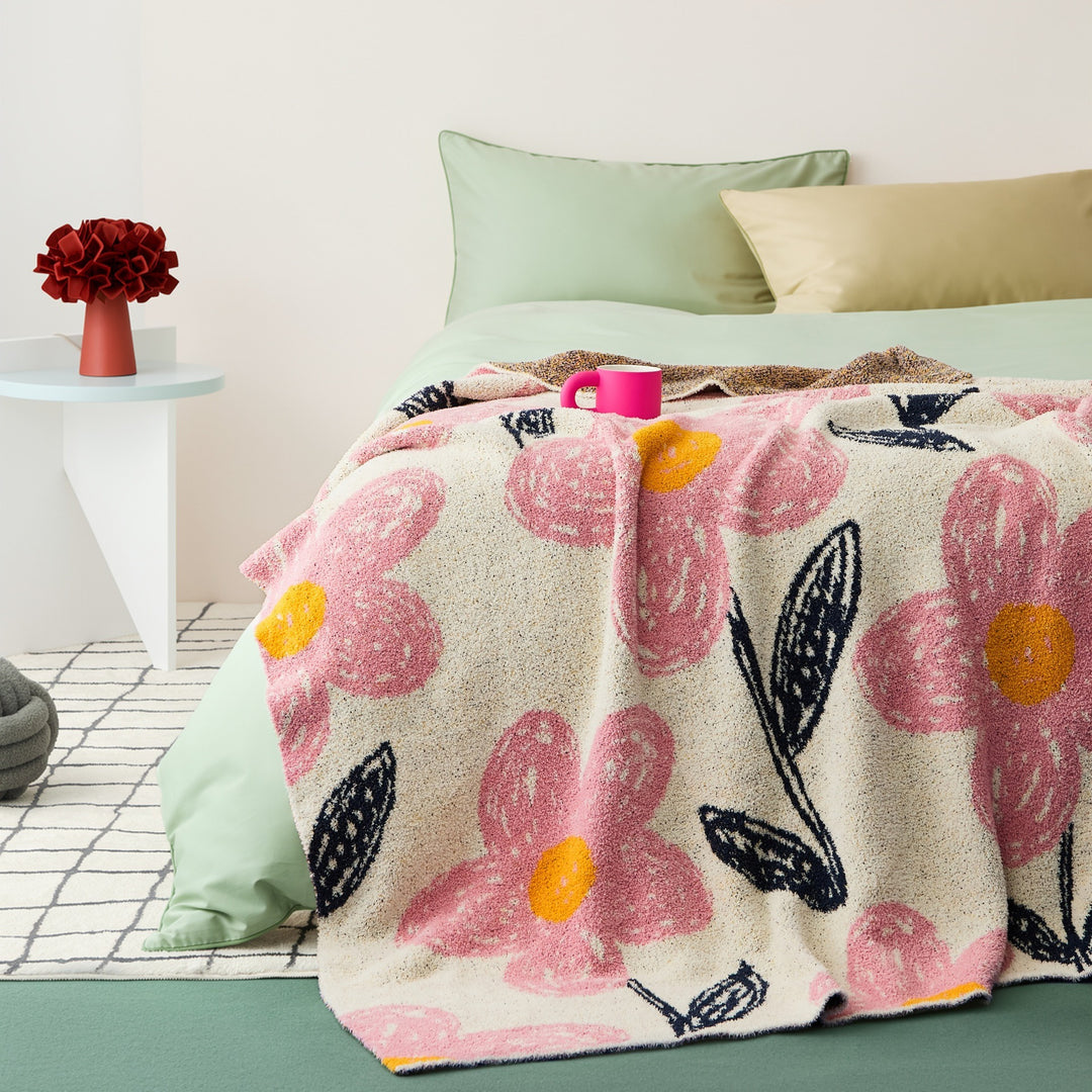 Pink Paradise Throw