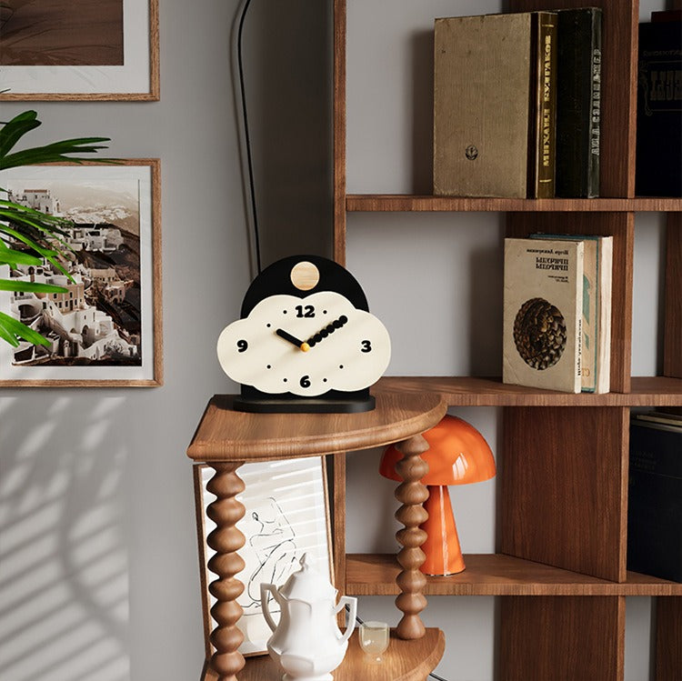 Fluffy Cloud Desk Clock