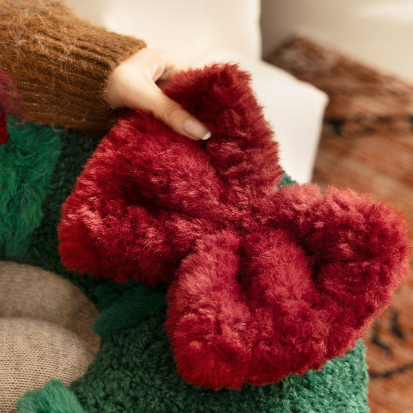 Xmas Wreath Cushion