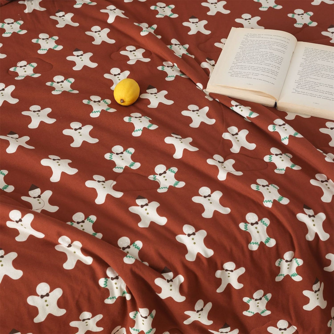 Gingerbread Man Summer Blanket