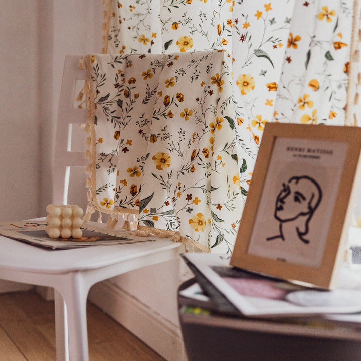 Spring Letter Curtain