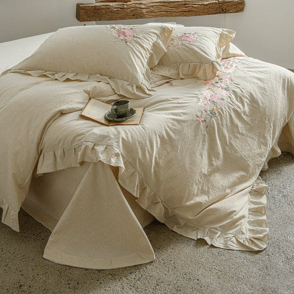 Prairie Rose Ruffle Bedding Set