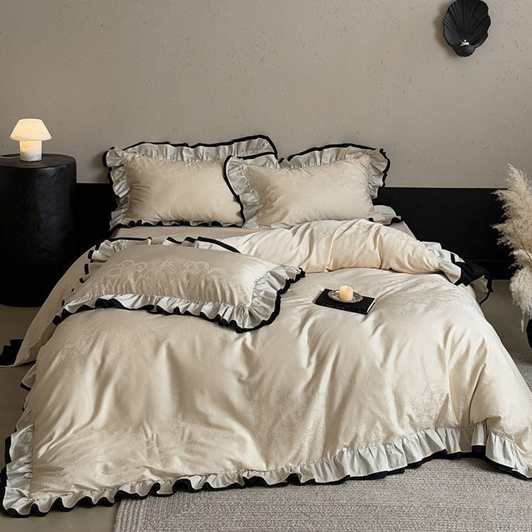 Elegant Ruffle Bedding Set