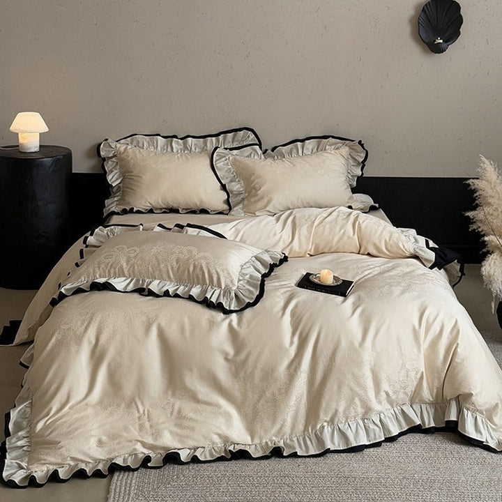 Elegant Ruffle Bedding Set