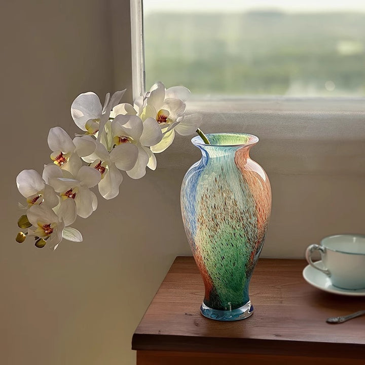 Rainbow Dream Glass Vase