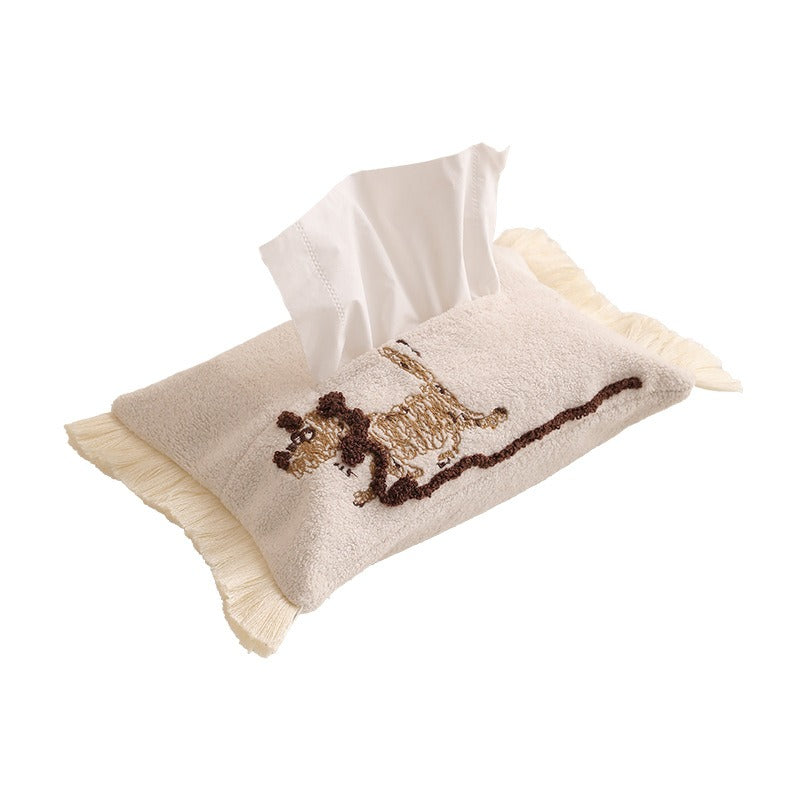 Sketchy Pup Tissue Bag