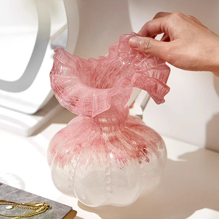 Lumina Pink Glass Vase