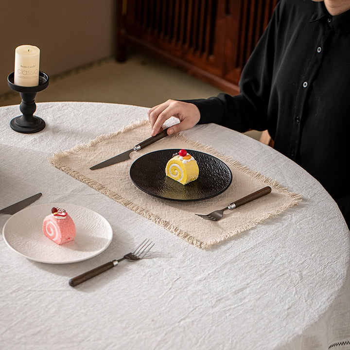 Everyday Tassel Canvas Placemat Set