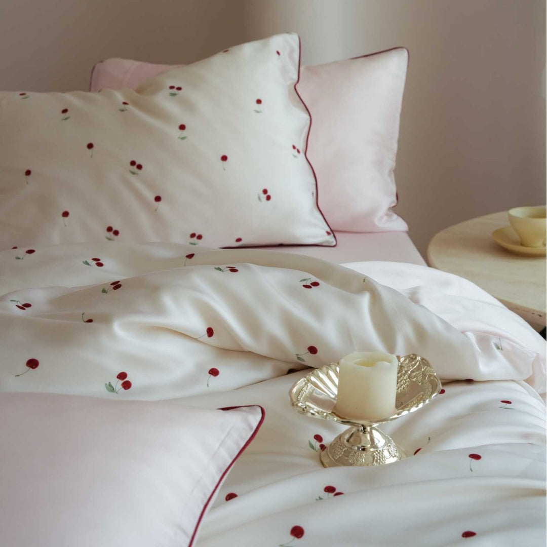 Cherry Lyocell Bedding Set