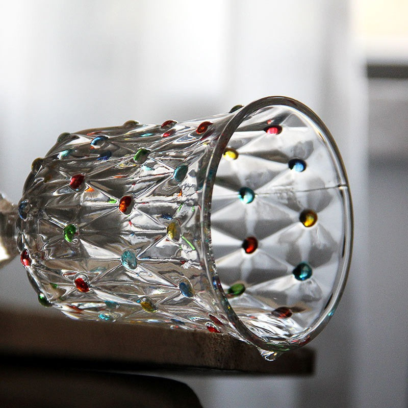 Venice Confetti Wine Glass Set