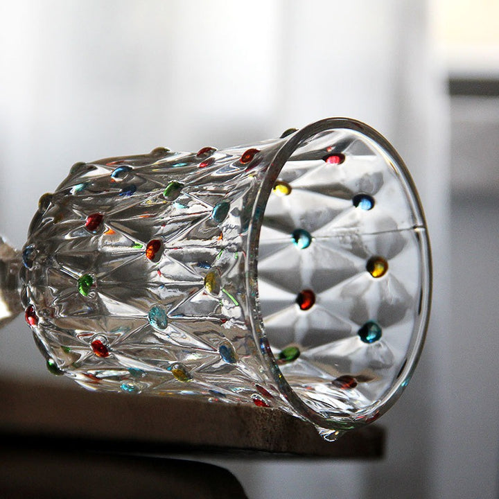 Venice Confetti Wine Glass Set