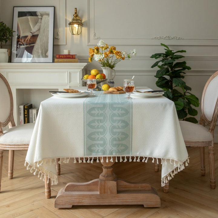 Anna Stripe Tablecloth