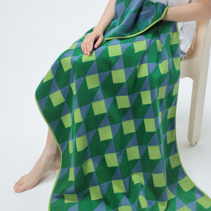 Colourful Geometry Towel Set Collection