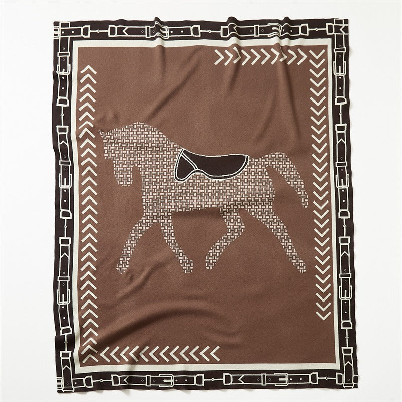 Knight’s Steed Throw