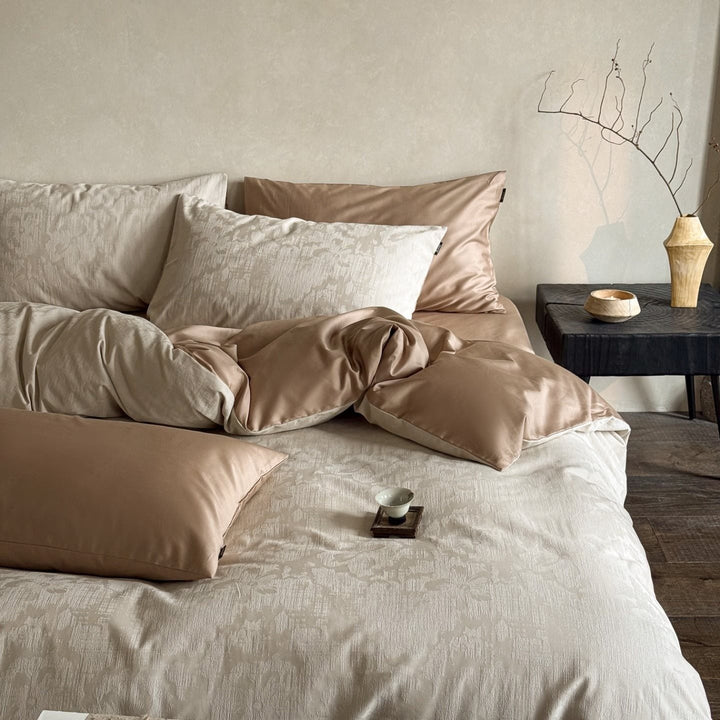Dawn Peony Mist Bedding Set