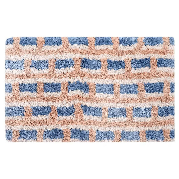 Sunny Tone Check Rug