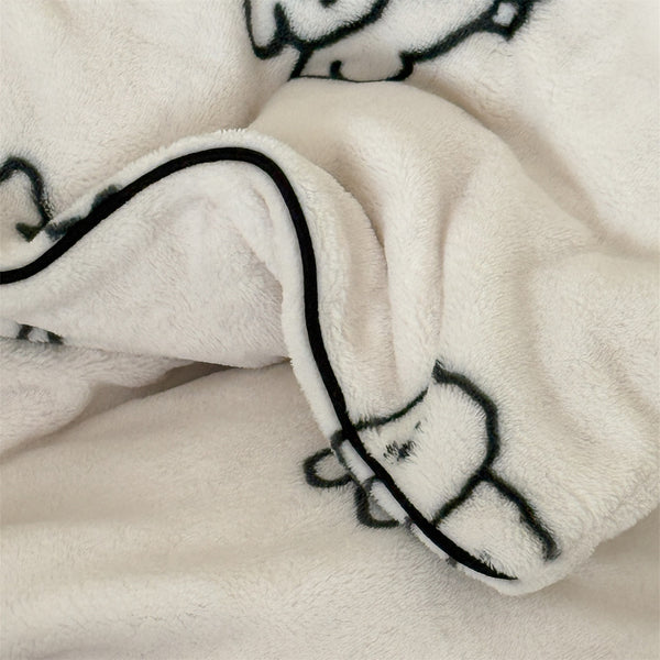 Lovely Puppy Warm Bedding Set