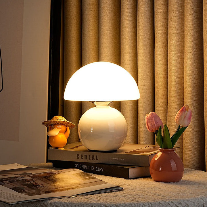 Whimsical Mushroom Lamp